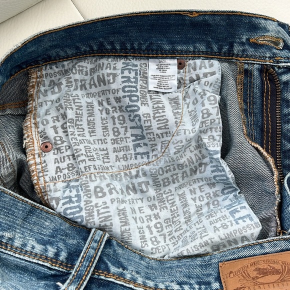 Aeropostale Benton Original Bootcut Denim Jeans 34x34 EUC - Picture 6 of 13